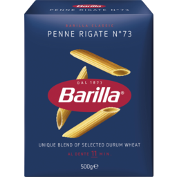 Photo of Barilla Classic Penne Rigate Pasta, 500g 500g