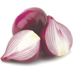 Photo of Red Onion Peeled