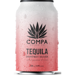 Photo of Compa Tequila Grapefruit Seltzer Can 330ml
