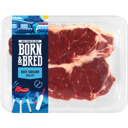 Photo of Born & Bred Beef Sirloin 360g