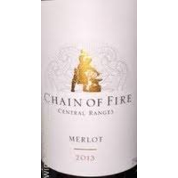 Photo of Chain Of Fire Merlot 750ml
