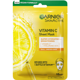 Photo of Garnier Hydra Bomb Vitamin C* Brightening & Hydrating Sheet Mask 28g