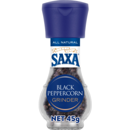 Photo of Saxa Black Peppercorn Grinder
