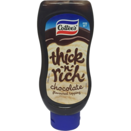 Photo of Cottee's Thick 'N' Rich Topping Chocolate 615gm