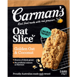 Photo of Carmans Golden Oat & Coconut Oat Slice
