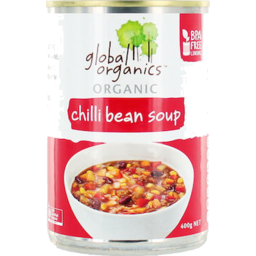 Photo of Global Organics Soup Chilli Bean 400gm