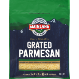 Photo of Mainland Grated Parmesan 200g