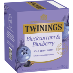 Photo of Twinings Fruit Tea Blueberry Blackcurrant 10 Pack