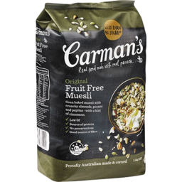 Photo of Carmans Original Fruit Free Muesli