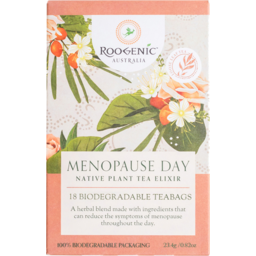 Photo of ROOGENIC AUSTRALIA Native Menopause Day Tea 18bags
