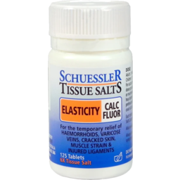 Photo of Schuessler Tissue Salts Calcium Fluoride 125-tabs