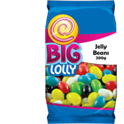 Photo of Big Lolly Jelly Beans 200gm