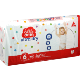 Photo of Little One's Junior Nappies 40 Pack 