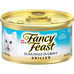 Photo of Fancy Feast Grilled Tuna Feast In Gravy Wet Cat Food Can