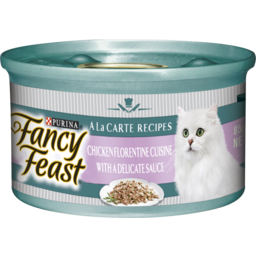 Photo of Fancy Feast Adult A La Carte Recipes Chicken Florentine Cuisine With A Delicate Sauce Wet Cat Food 85g