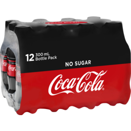 Photo of Coca Cola No Sugar Bottles
