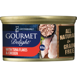 Photo of Gourmet Delight Tuna Flakes With Chicken Breast Cat Food
