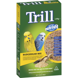 Photo of Trill Budgerigar Seed Mix 1.8kg