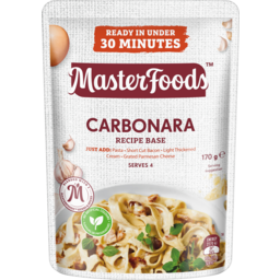 Photo of MasterFoods Carbonara Recipe Base Pasta Sauce Pouch 170g