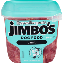 Photo of Jimbo's Dog Food Lamb (H/Allergenic)