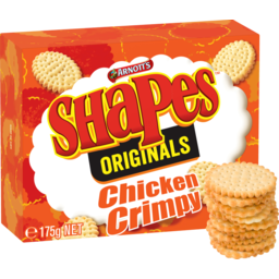 Photo of Arnott's Shapes Originals Cracker Biscuits Chicken Crimpy