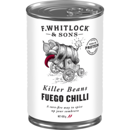 Photo of F.Whitlock & Sons F. Whitlock & Sons® Killer Beans Fuego Chilli 420g