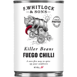 Photo of F. Whitlock & Sons Killer Beans Fuego Chilli 420g