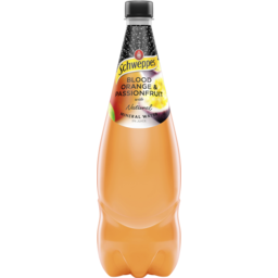 Photo of Schweppes Mineral Water Blood Orange Passionfruit 1.1l