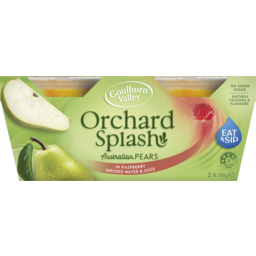 Photo of Goulburn Valley Orchard Splash Pear In Raspberry 2x160gm