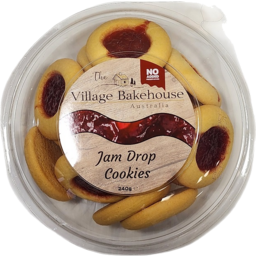 Photo of Village Bakehouse Jam Drop Cookies