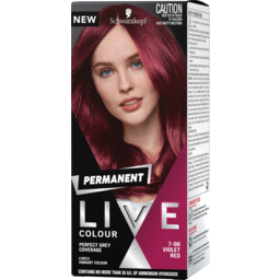 Photo of Live Colour Permanent Hair Colour Violet Red