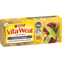 Photo of Arnott's Vita Weat 100% Natural Crispbread Cracked Pepper