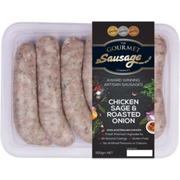 Photo of The Gourmet Sausage Co. Chicken Sage & Roasted Onion