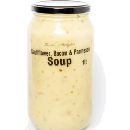 Photo of Fresh Delights Soup Cauliflower Bacon & Parmesan 1lt