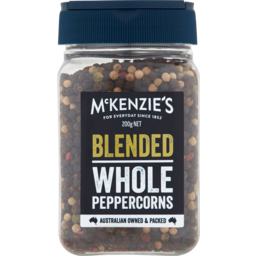 Photo of Mckenzies Blended Whole Peppercorns Shake & Pour