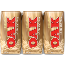 Photo of Oak Iced Coffee Long Life Milk 6x200ml