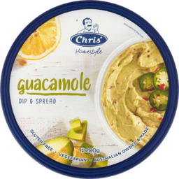 Photo of Chris Homestyle Spicy Guacamole Dip