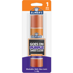 Photo of Elmers Glue Stick Disappearing Purple 40gm