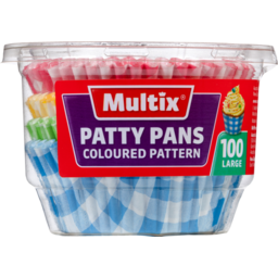 Photo of Multix Patty Pans Col Lge 100's