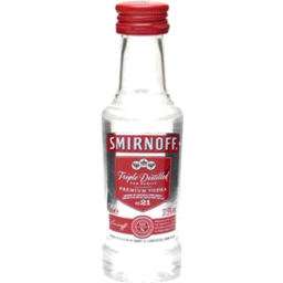 Photo of Smirnoff Red Vodka Miniature
