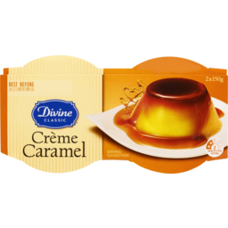 Photo of Divine Classic Creme Caramel Dessert 2x150g