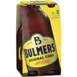 Photo of Bulmers Original Cider 4 X 330ml Bottles