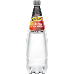 Photo of Schweppes Classic Mixers Zero Sugar Indian Tonic Water With Natural Blood Orange Flavour 1.1l Pet 1.1l