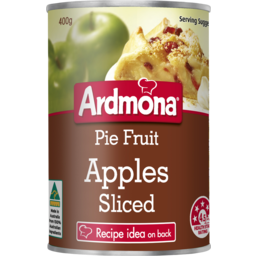 Photo of Ardmona Pie Fruit Apples Sliced 400g