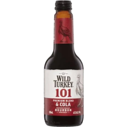 Photo of Wild Turkey 101 Premium Blend & Cola