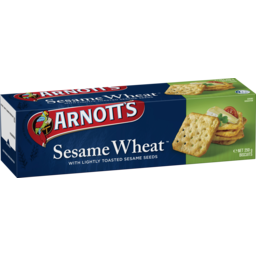 Photo of Arnott's Sesame Wheat Cracker Biscuits 250g