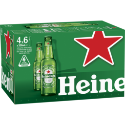 Photo of Heineken Original Lager Bottle Carton 24x330ml