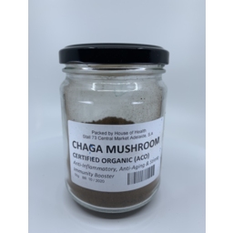 Photo of Chaga Mushroom Organic Jar