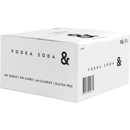 Photo of Ampersand Vodka Soda 4%