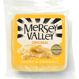 Photo of Mersey Valley Original Vintage Club Cheddar Cheese Block 235g